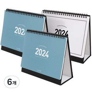 모닝글로리 2024 4500 모닝 스탠딩 캘린더 25, 랜덤발송, 6개