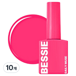 BESSIE 컬러 젤, P11핫핑크, 11ml, 10개