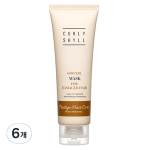 커리쉴 헤어 큐어 마스크 헤어트리트먼트, 100ml, 6개