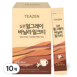 티젠 실론 얼그레이 바닐라 밀크티, 15g, 20개입, 10개