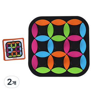 캐스비 보드게임 회전조각맞추기, 검정, 2개