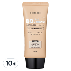 디오프러스 콜라겐 매직 비비크림 SPF50+ PA++++, 23호샌드베이지, 60ml, 10개