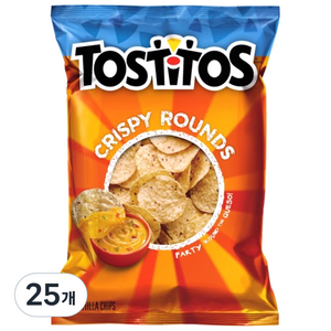 토스티토스 크리스피라운드 또띨라 칩, 283.5g, 25개