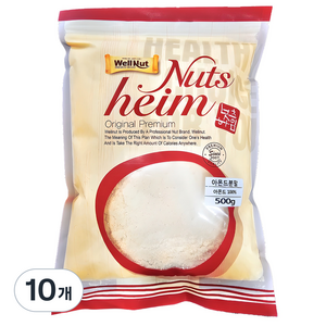너츠하임 아몬드분말, 500g, 10개
