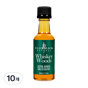 클럽맨 리저브 위스키 우즈 에프터쉐이브, 50ml, 10개