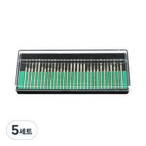 니토 다이아몬드 도금 30종 드레멜 비트세트, 5세트