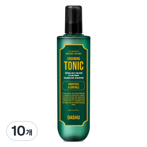 다슈 클래식 내추럴 볼륨 그루밍 토닉 펌프, 10개, 200ml