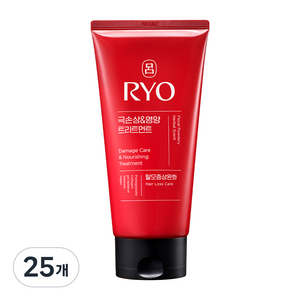 려 함빛 극손상 & 영양 트리트먼트 탈모증상완화 플로럴 파우더리향, 300ml, 25개