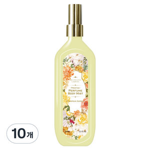 올가힐링스 new 프레스티지 퍼퓸 바디 미스트 유러피안 가든, 10개, 100ml