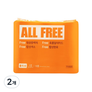 올프리 롤티슈 40m, 18롤, 2개