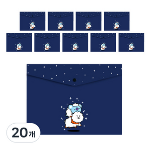 BT21 PP UNIVERSTAR 파일 포켓, 20개, DREAM