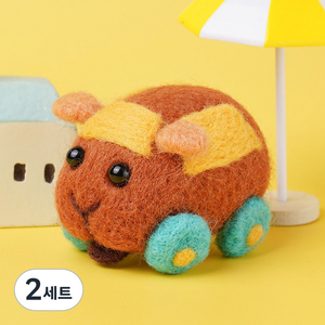 DIY 펠트 키트 기니피그, 03, 2세트