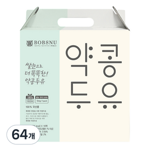 약콩두유 서울대밥스누 쌀눈으로 더 똑똑한, 190ml, 64개