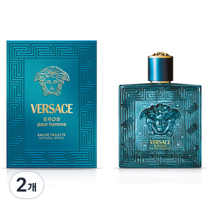베르사체 에로스 맨 오 드 뚜왈렛, 30ml, 2개