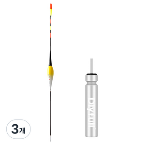 수광 왕방울 스마트 전자찌 배터리포함 36.5cm 2.9g SK1103, 혼합색상, 3개