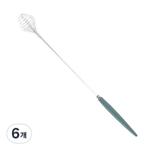 보겐 몽블랑 에펠 미니거품기 샤틴, 올리브, 6개