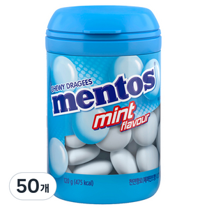 멘토스 민트맛 바틀, 120g, 50개