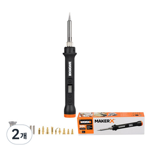 WORX 20V 충전 인두기 베어툴, 2개, WX744.9
