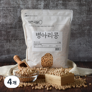두보식품 바른곡물 병아리콩, 2kg, 4개