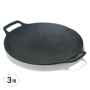 FOURSEASONS 국내 제조 멀티 캠핑 그리들팬, 25cm, 3개