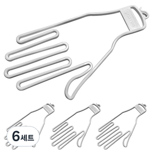 FISTOB 골프장갑 건조기 4개, 화이트, 6세트