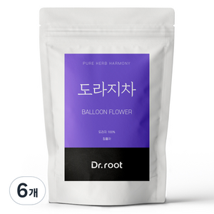 닥터루트 도라지 삼각티백, 1.2g, 25개입, 6개
