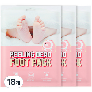 미팩토리 필링 데드 풋 팩, 1개입, 18개, 40g