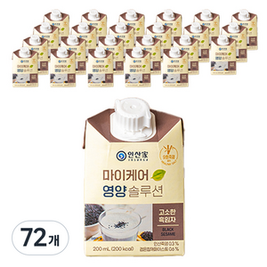 MYCARE 인산가 영양 솔루션 고소한 흑임자, 72개, 200ml