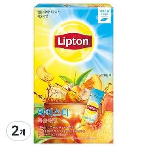 립톤 복숭아 아이스티, 14g, 20개입, 2개