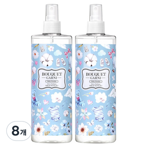 부케가르니 딥퍼퓸 섬유향수, 베이비파우더, 500ml, 8개