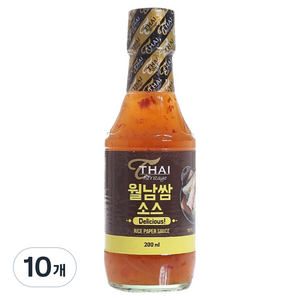 타이헤리티지 월남쌈 소스, 200ml, 10개