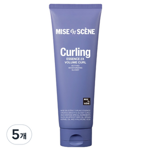 미쟝센 컬링 에센스 2X 볼륨 컬 크림, 250ml, 5개