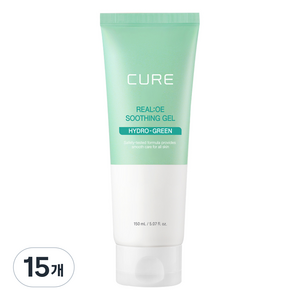 김정문알로에 라센스 로에 큐어 리알로에 수딩젤, 150ml, 15개