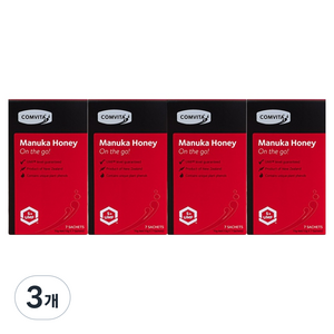 콤비타 UMF5+ 마누카꿀 사셰 꿀스틱 28p, 3개, 280g