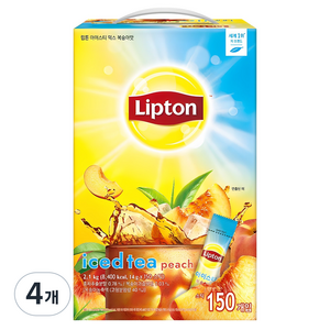 립톤 아이스티 믹스 복숭아맛, 14g, 150개입, 4개