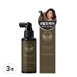 테라픽 프리미엄 토탈 헤어토닉, 160ml, 3개