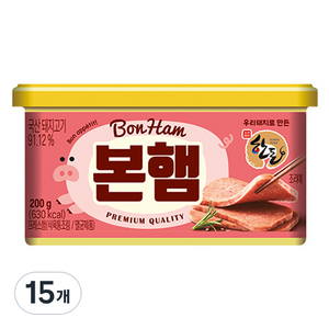 한성기업 본햄, 200g, 15개