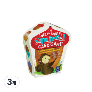 에듀케이셔널인사이츠 도토리 찾기 보드게임, 혼합색상, 3개