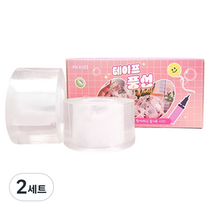 픽101 KC인증 쉽게 만드는 테이프 풍선 만들기 세트 3m x 4.8cm, 1 단품A, 2세트