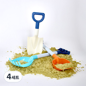 캐스비 네이처 모래삽 3종 세트, 랜덤발송, 249g, 4세트