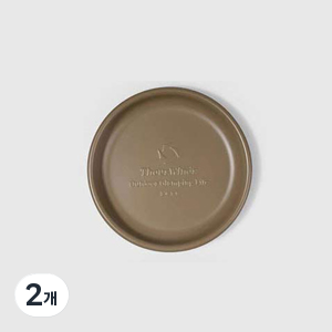 Thous Winds 스몰 플레이트, 샌드, 2개