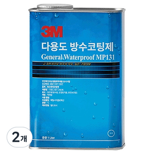 쓰리엠 3M 다용도 방수코팅제 투명 MP131, 2개