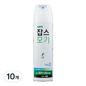잡스 제로수성에어로솔, 500ml, 10개