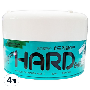 캉가루 왁스 하드 엑설런트 하드 타입 광택제, 300g, 4개