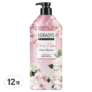 케라시스 디어플로라 샴푸 체리블라썸, 1.5L, 12개