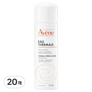 아벤느 오 떼르말 수분 진정 미스트, 50ml, 20개