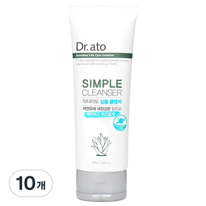 닥터아토 심플클렌저, 100ml, 10개
