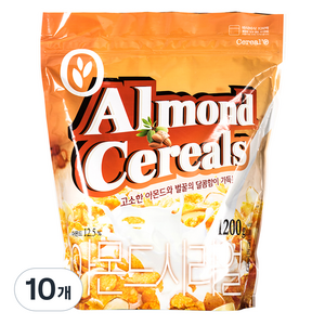 씨알로 정성드린 아몬드프레이크, 1.2kg, 10개