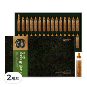 대상웰라이프 깊은산 산삼배양근 30p + 쇼핑백, 30병, 20ml, 20g, 2세트