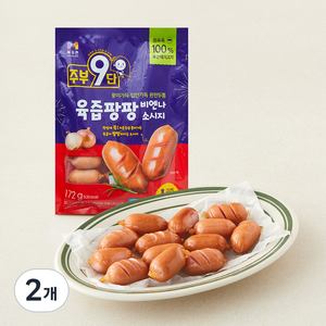 주부구단 육즙팡팡 비엔나 소시지, 172g, 2개